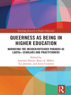 cover image of Queerness as Being in Higher Education